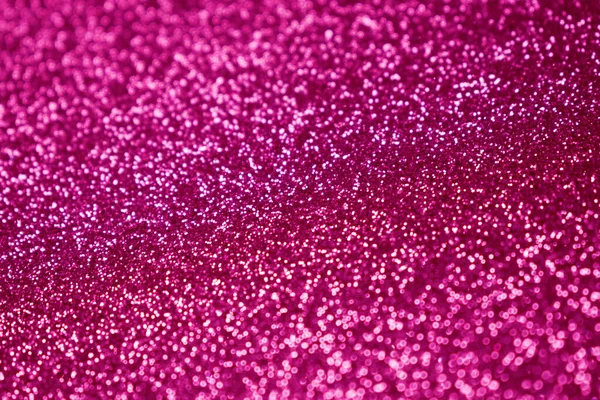 Pink Glitter Blurred Effect Fuchsia Color Glowing Holiday Light Circles — Stock Photo, Image