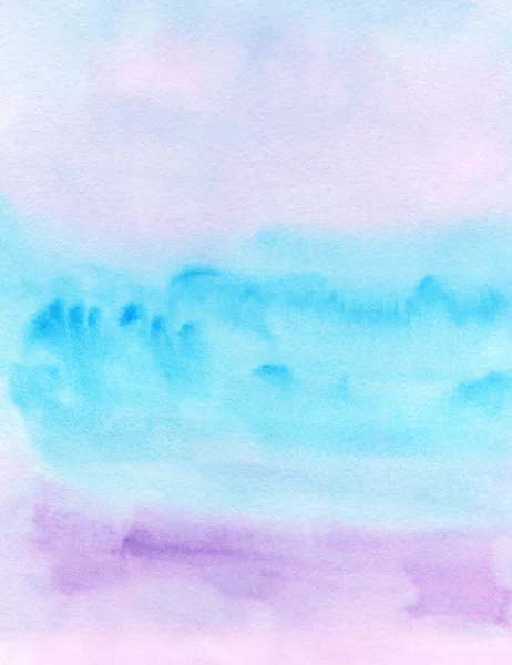 Aquarelle Fond Abstrait Texture Peinte Main Teintures Aquarelle Bleu Violet — Photo