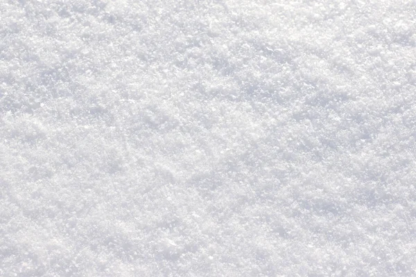 雪的质感白雪覆盖的土地软焦点 — 图库照片