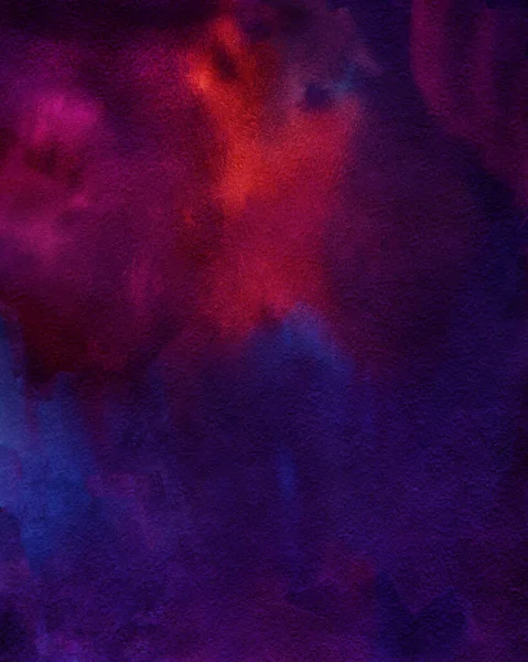 Abstract Watercolor Background Hand Painted Texture Red Blue Pink Purple — Stockfoto