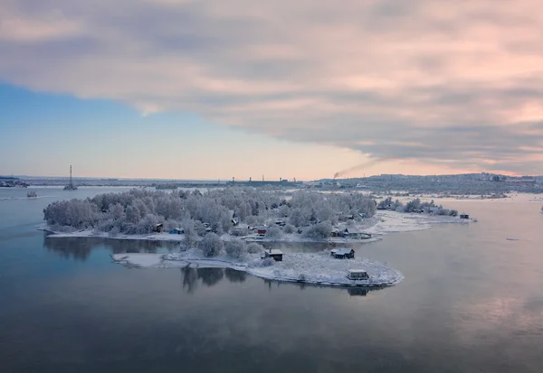 Isla en la ciudad de Irkutsk —  Fotos de Stock