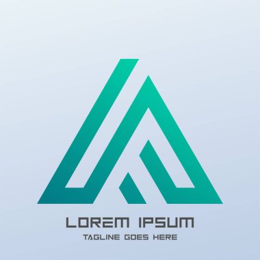 Logo İşletme Harf Logosu Tasarımı Basit Tarzlı