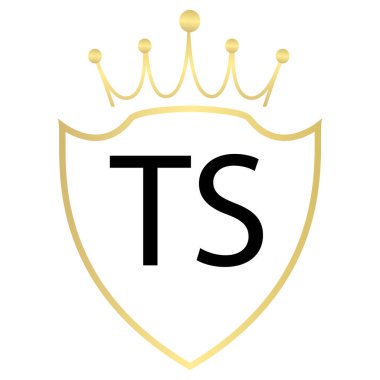 TS Harfi Logo Tasarımı Basit Biçimli