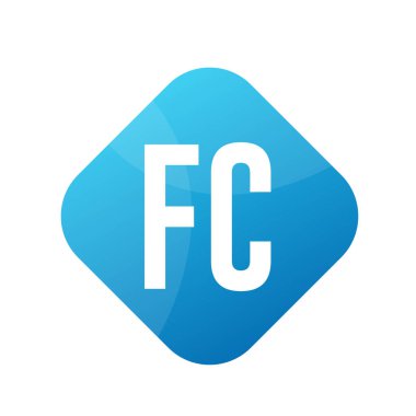 FC Harf Logo Tasarımı Basit Biçimli