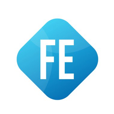 FE Harfi Logo Tasarımı Basit Biçimli