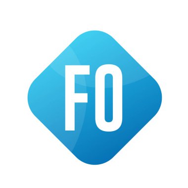 FO Harfi Logo Tasarımı Basit Biçimli