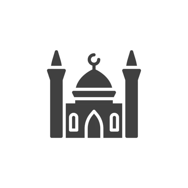 Ikone der muslimischen Moschee — Stockvektor