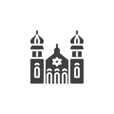 Sinagog oluşturma vektör simgesi