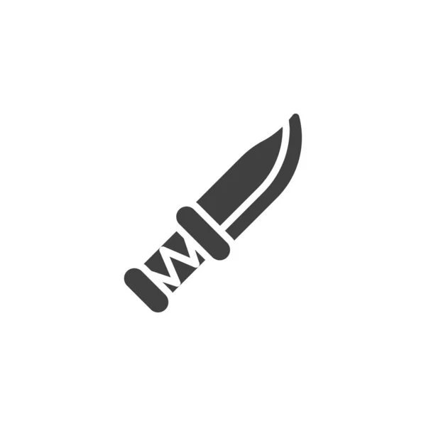 Hadsereg kés vektor ikon — Stock Vector