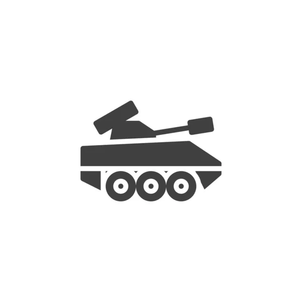 Значок "Военный танк" — стоковый вектор