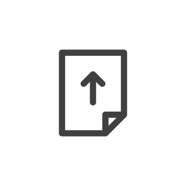 Dosya gönderme satırı simgesi