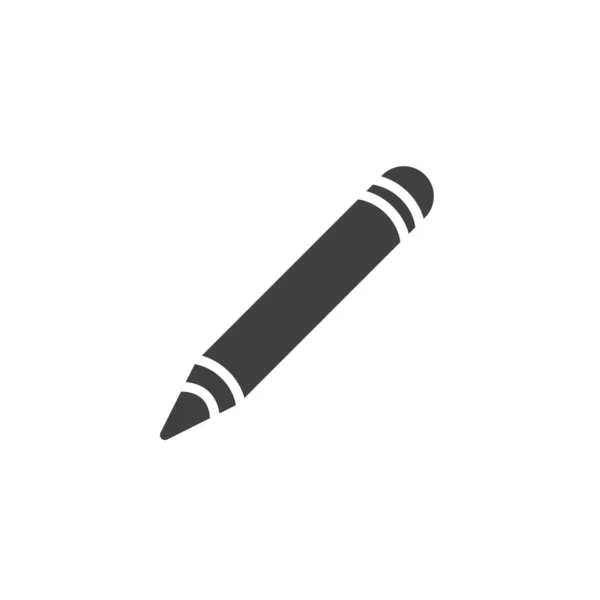 Значок вектора карандаша — стоковый вектор