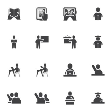 Okul vektör simgelerine geri dön