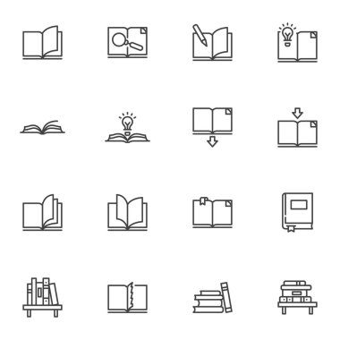 Kitap satırı simgeleri ayarlandı