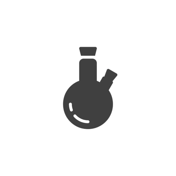 Icona vettoriale vetreria da laboratorio — Vettoriale Stock