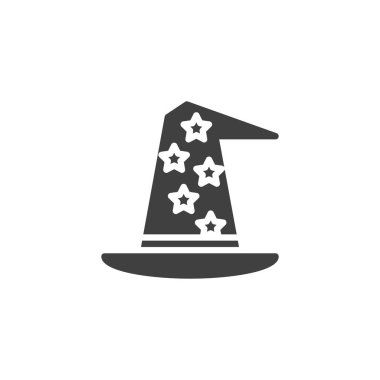 Cadı şapkası vektör simgesi