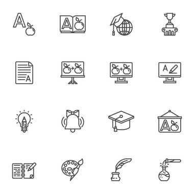 Eğitim çizgisi simgeleri belirlendi