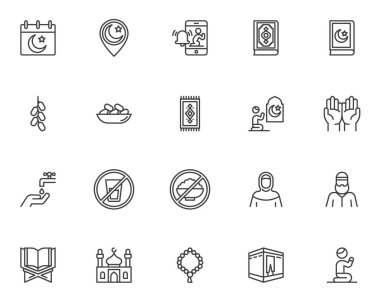 İslam dini çizgisi simgeleri belirlendi