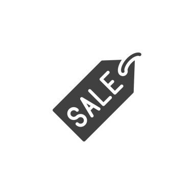 Satış etiketi vektör simgesi