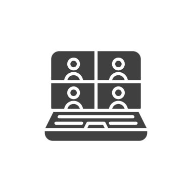 Ev vektör simgesinden çalış