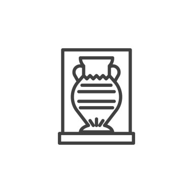 Eski vazo satırı simgesi