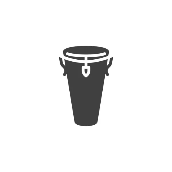 Conga tambor vector icono — Archivo Imágenes Vectoriales