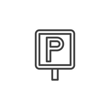 Park yeri simgesi simgesi