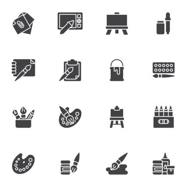 Çizim araçları vektör simgeleri ayarlanıyor