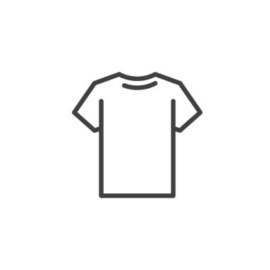 Tişört çizgisi simgesi