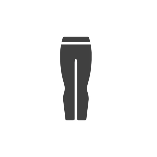 Mujer leggings vector icono — Archivo Imágenes Vectoriales