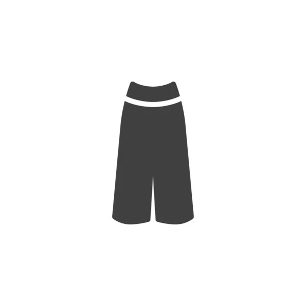 Mujer pantalones vector icono — Vector de stock