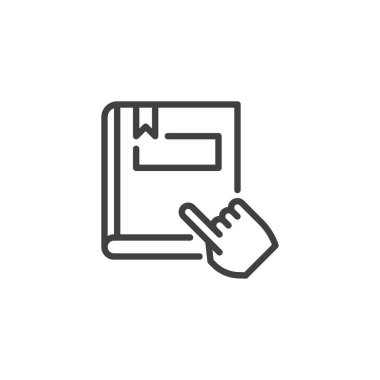 Kitap satırı simgesi okunuyor