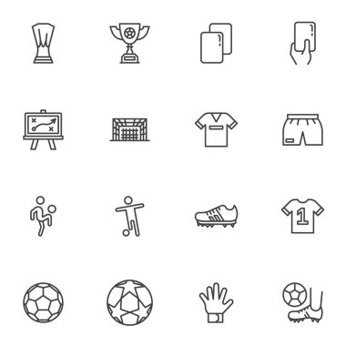 Futbol, futbol sahası simgeleri