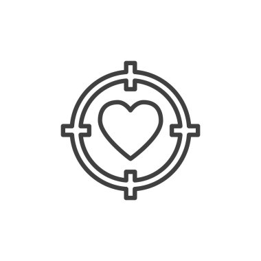 Hedef satırı simgesini sev