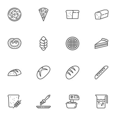 Fırın satışı simgeleri ayarlandı