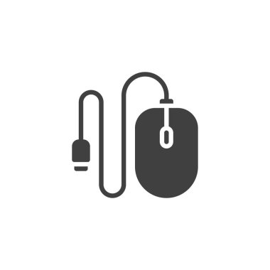 bilgisayar fare vektör simgesi