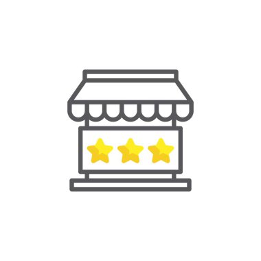 Alışveriş derecelendirme simgesi
