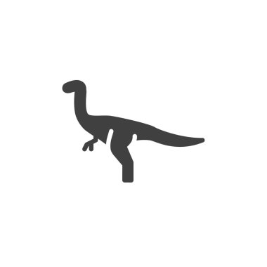 Gallimimus dinozor vektör simgesi