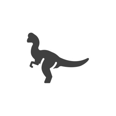 Oviraptor dinozor vektör simgesi