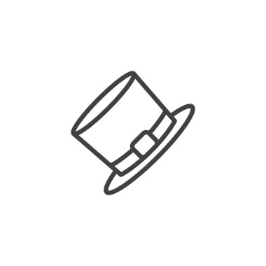 Cüce şapka çizgisi simgesi