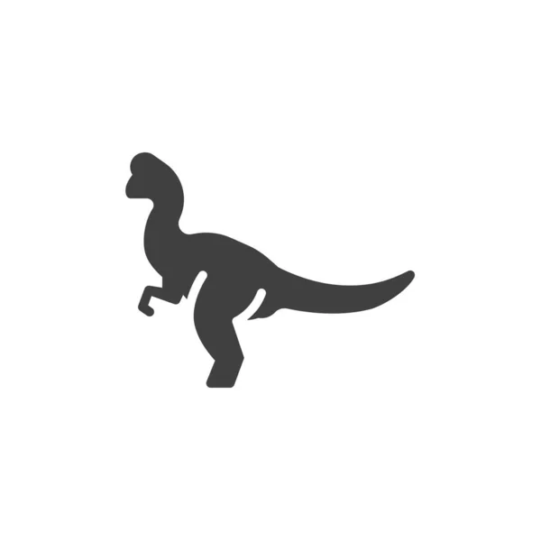 Oviraptor icono del vector dinosaurio — Archivo Imágenes Vectoriales