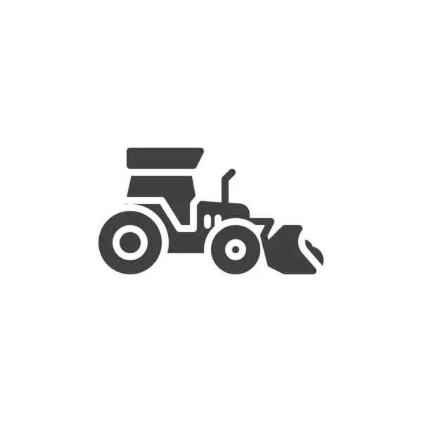 Tractor vector icono — Archivo Imágenes Vectoriales