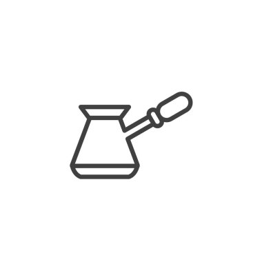 Kahve cezve satır simgesi