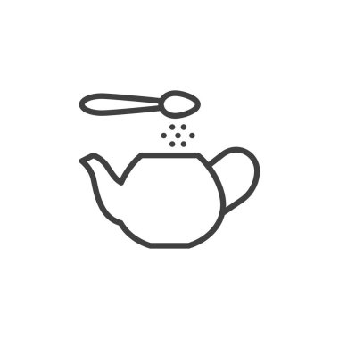 Çay demleme simgesi