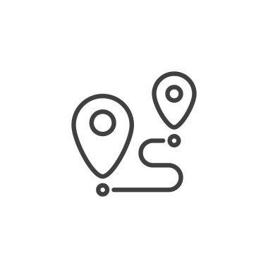 Konum iğne çizgisi simgesini yönlendir