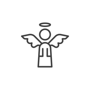 Kutsal melek çizgisi simgesi