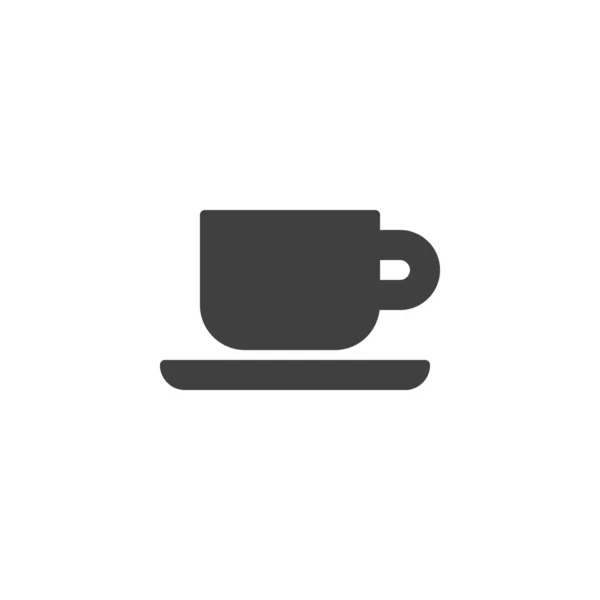 Tasse de café icône vectorielle — Image vectorielle