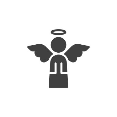 Kutsal melek vektör simgesi