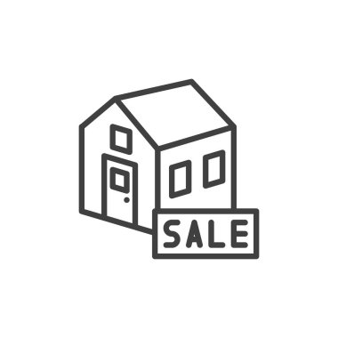 Ev satışı simgesi