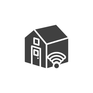 Akıllı Ev vektör simgesi